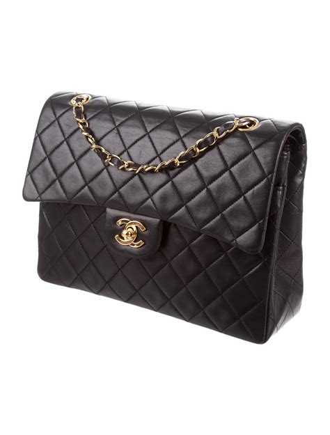 chanel double flap quilted bag|Chanel quilted shoulder bag.